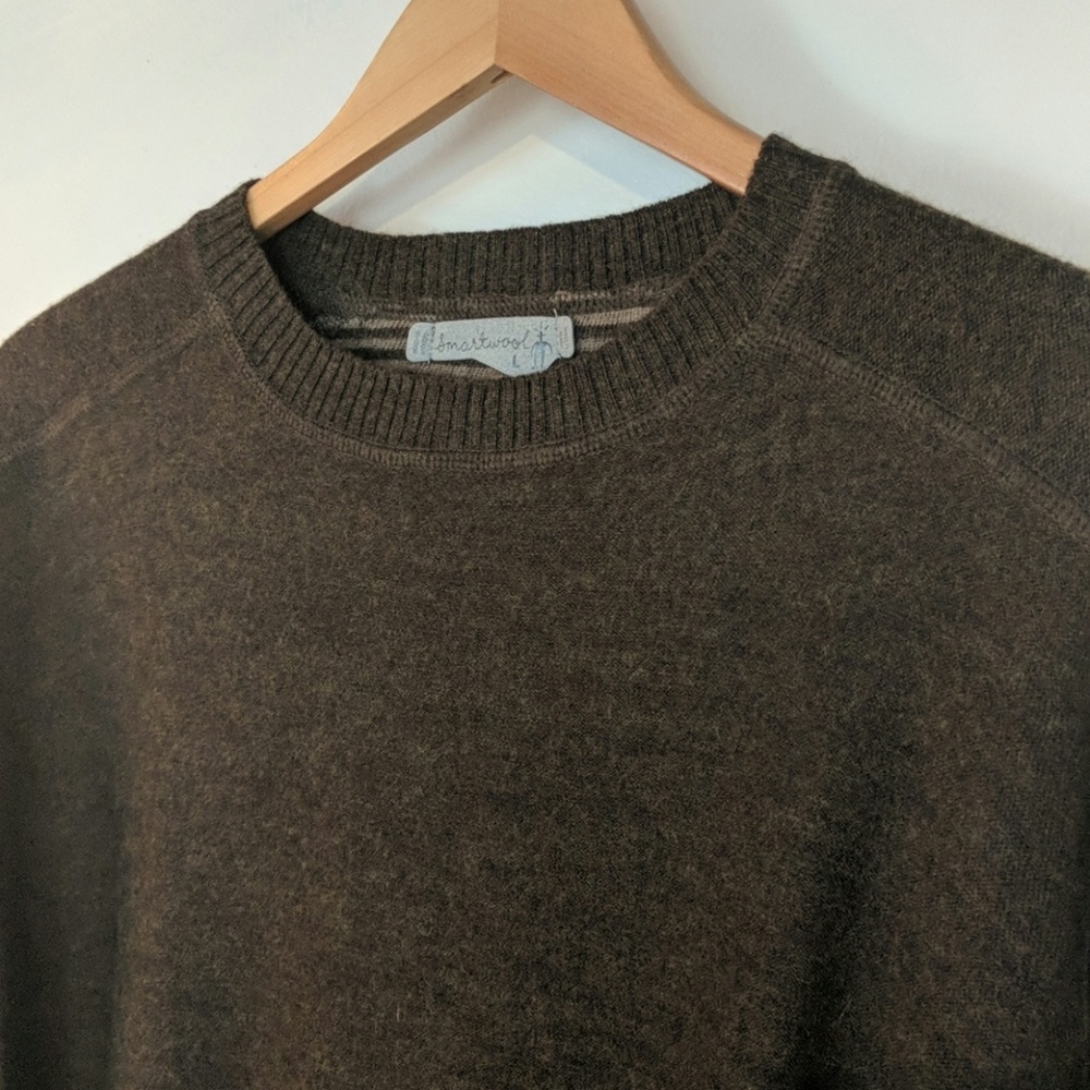 Men's brown smartwool sweater